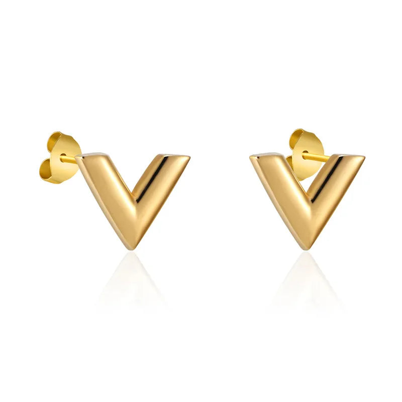Valoria | Iconic V Stud Elegance