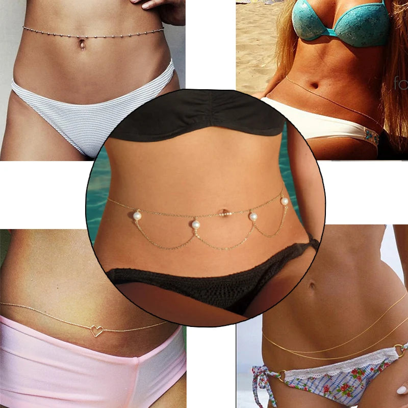 Solvéra | 9 Waist Chains of Coastal Glow