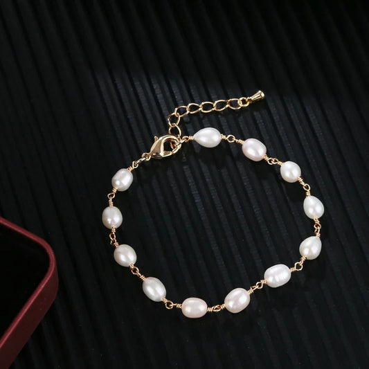 Auréline | Pearls in Golden Motion