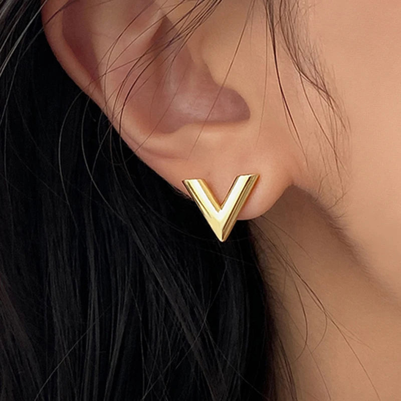 Valoria | Iconic V Stud Elegance