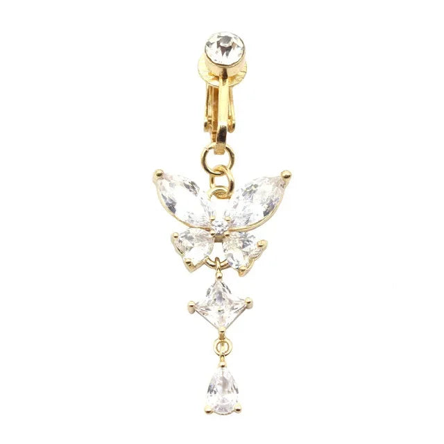 Veloura | Chic Clip-On Belly Charms
