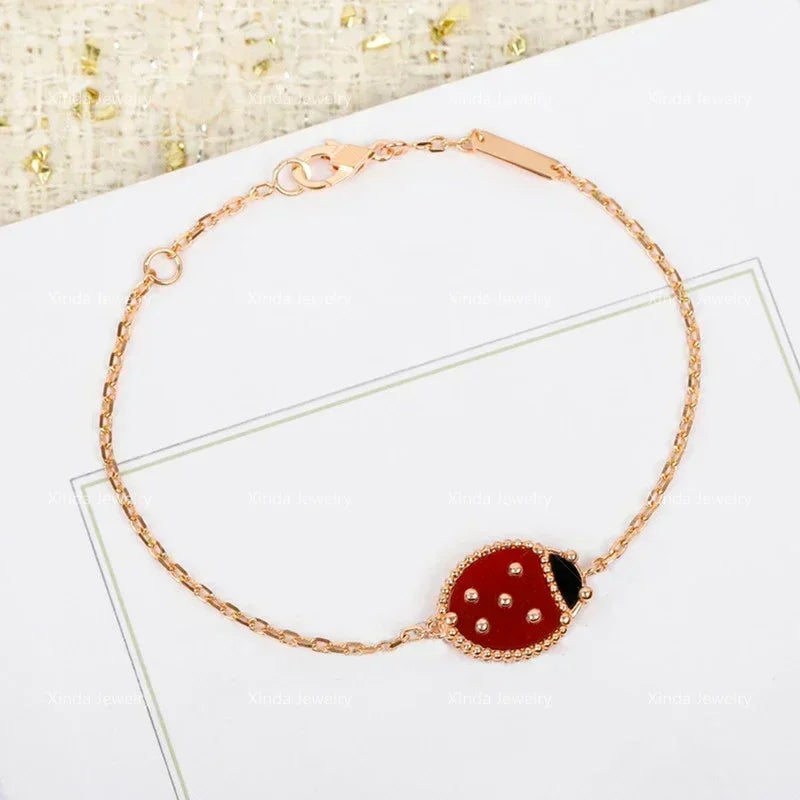 Coccinellea Bracelet | Ladybug Charm for Little Joys