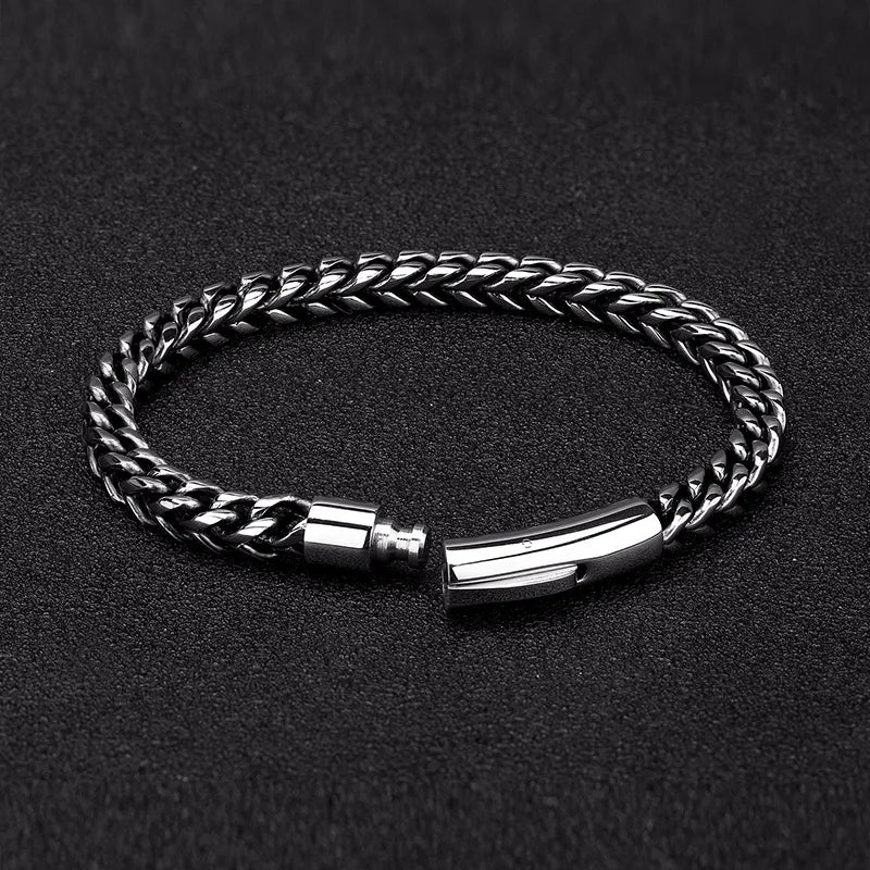Forté | Stainless Steel Cuban | Magnetic Clasp