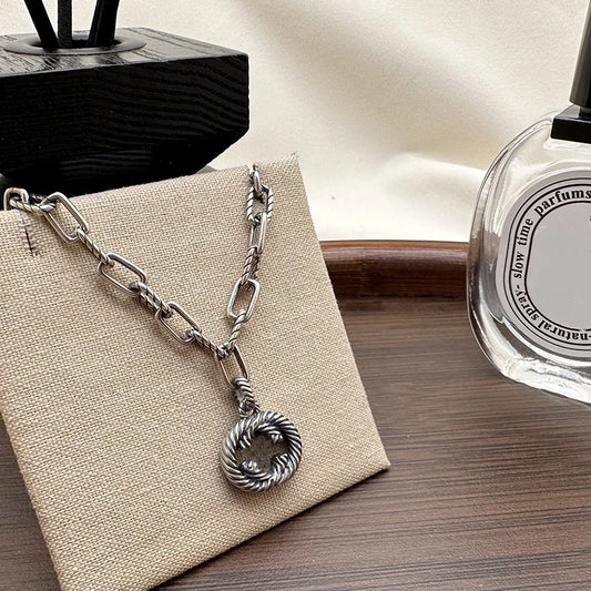 Eryndra — Oxidized Silver Geometry