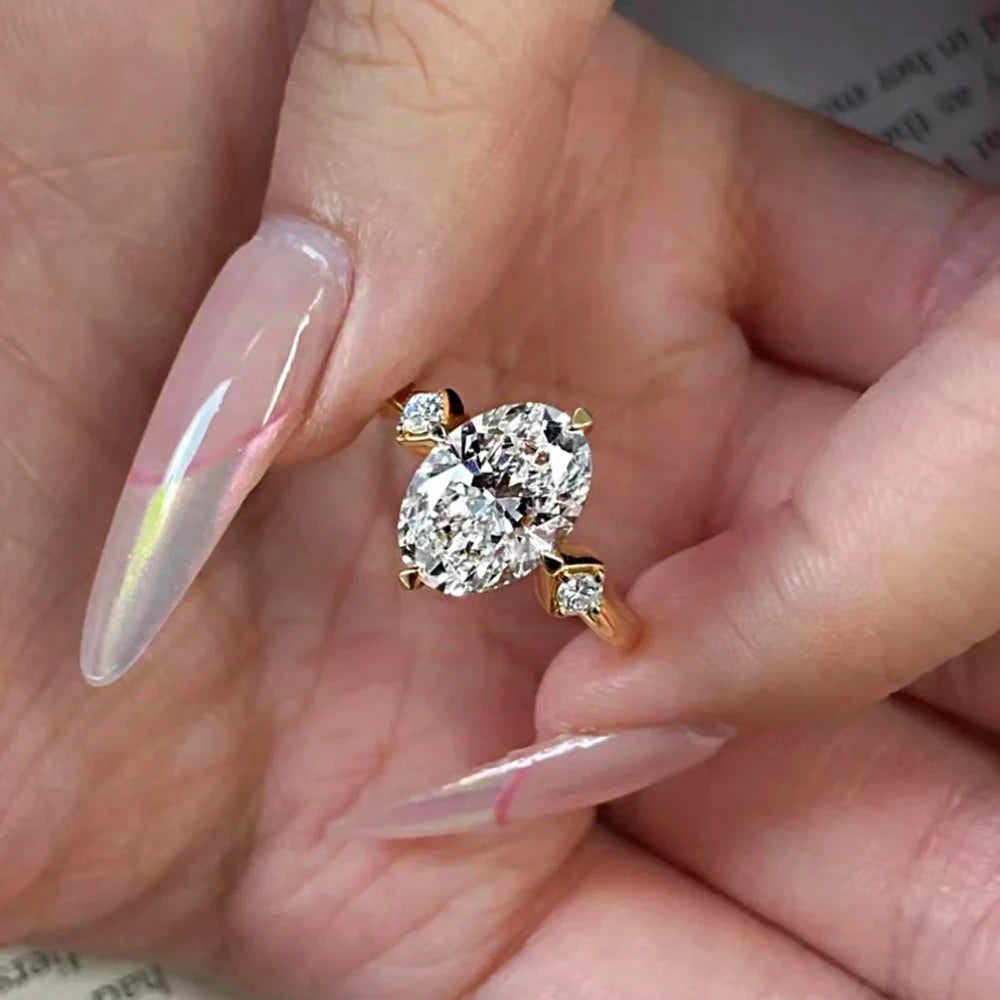 Lunara | 2CT Moissanite | Elmas Işıltı