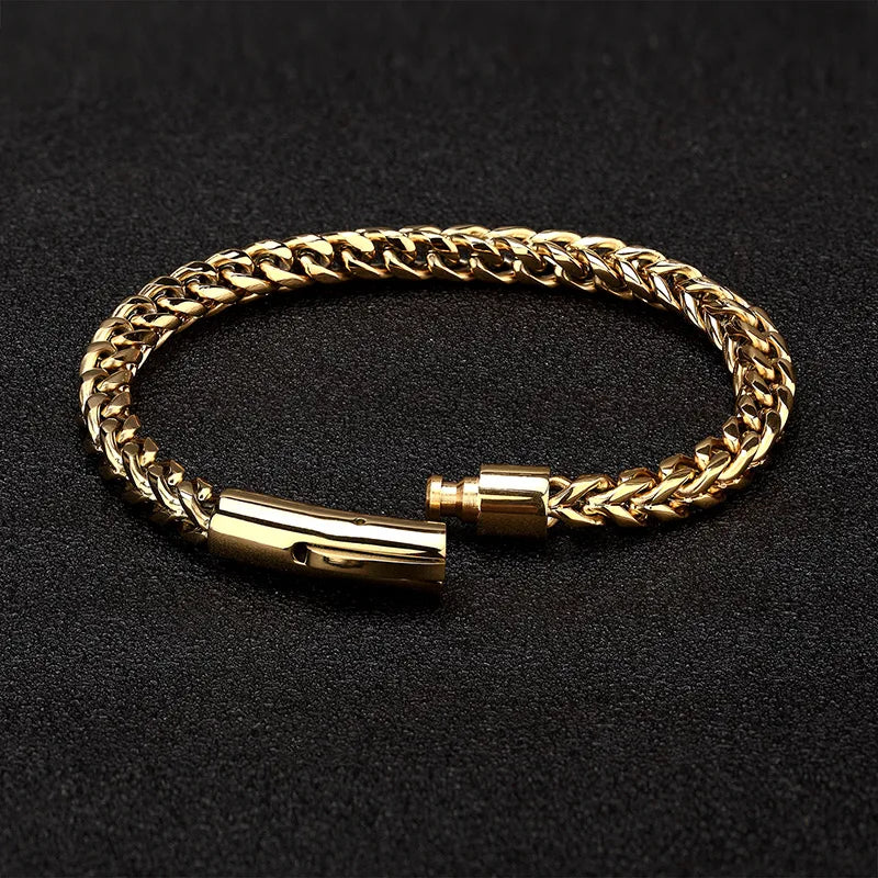 Forté | Stainless Steel Cuban | Magnetic Clasp