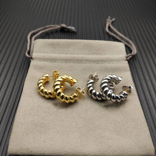 Spiralis | 925 Silver Spiral Studs Unisex