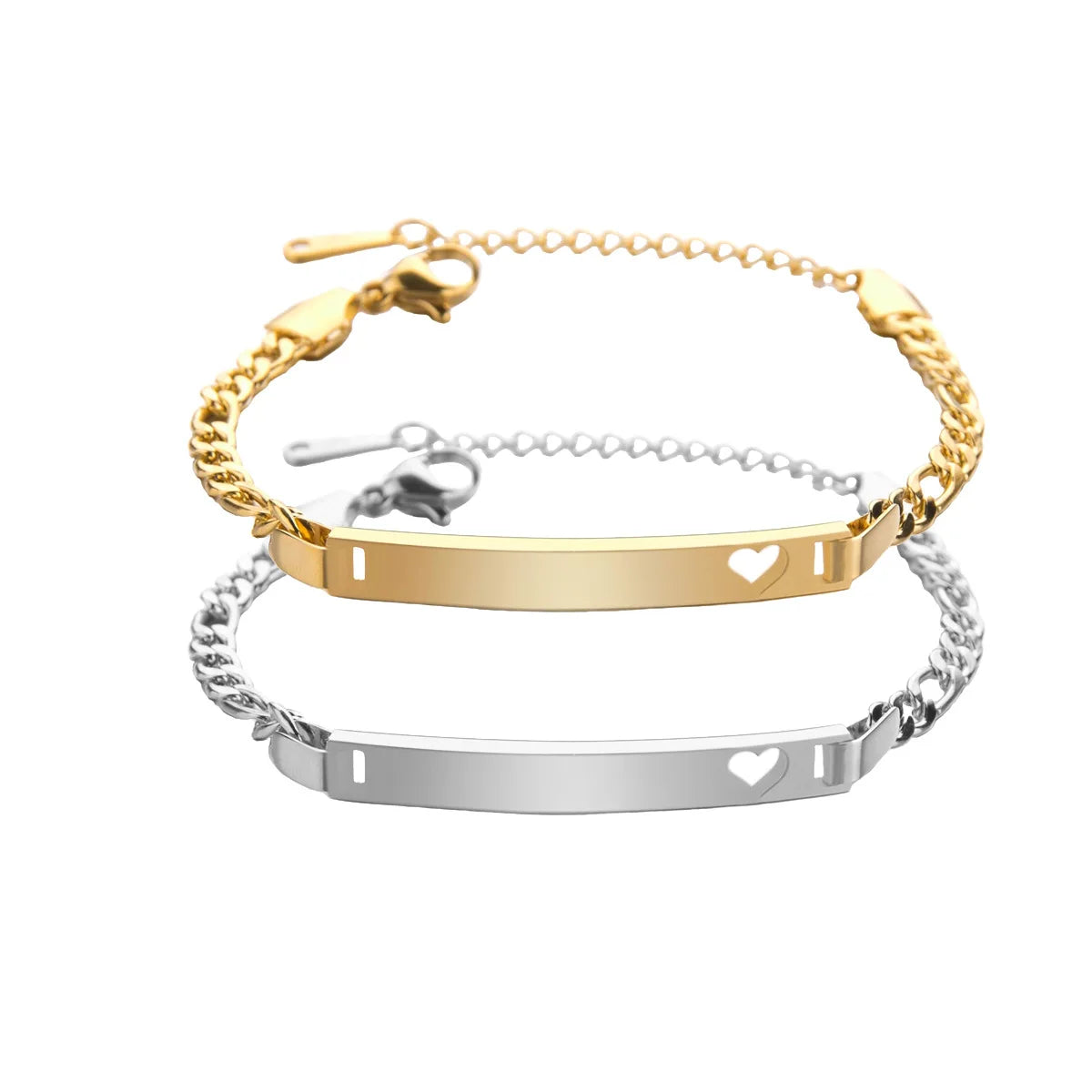 PetitNom | Stainless Steel | Engravable Baby Bracelet