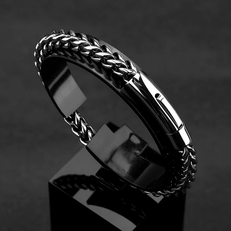 Forté | Stainless Steel Cuban | Magnetic Clasp