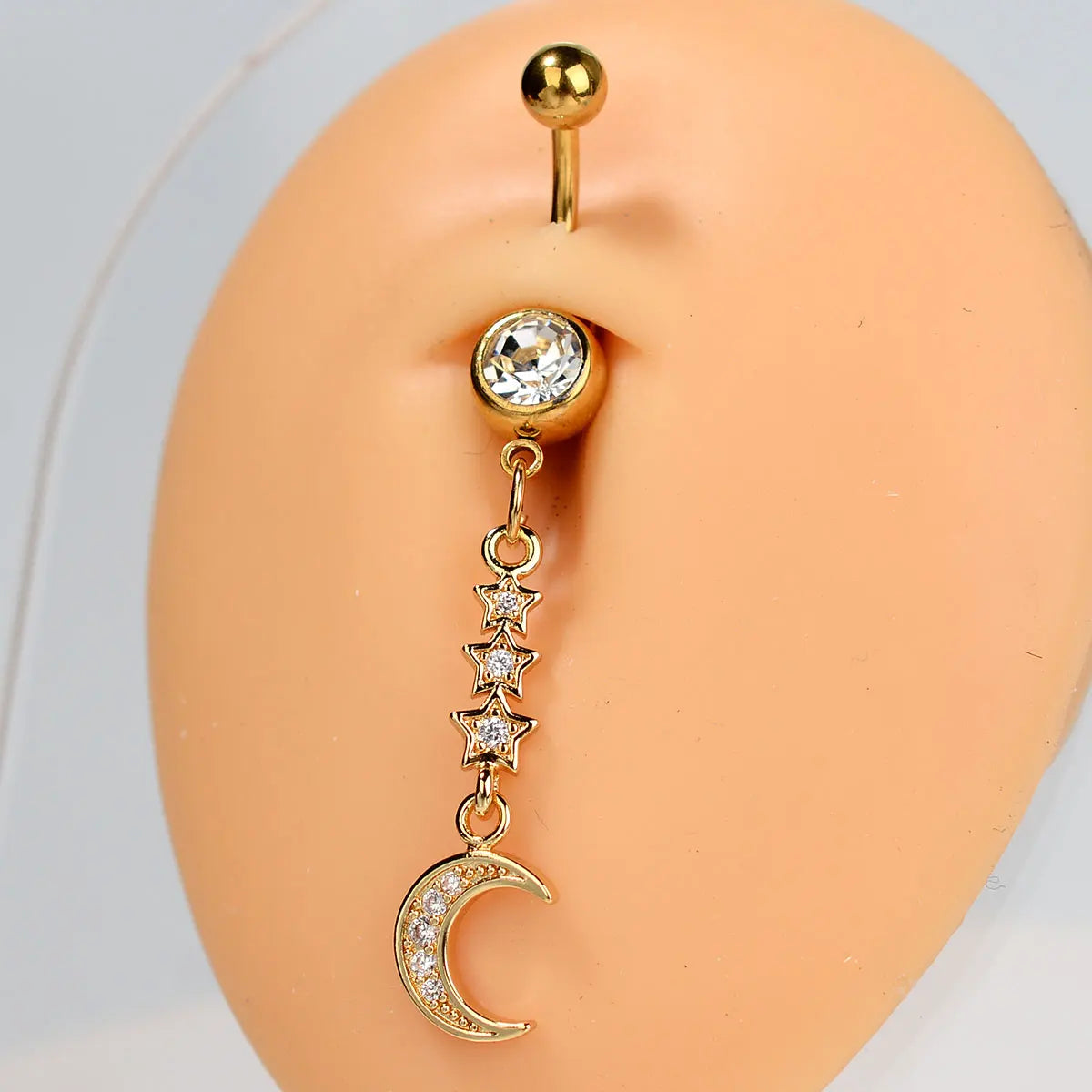 Lunéra | Celestial Crystal Belly Rings