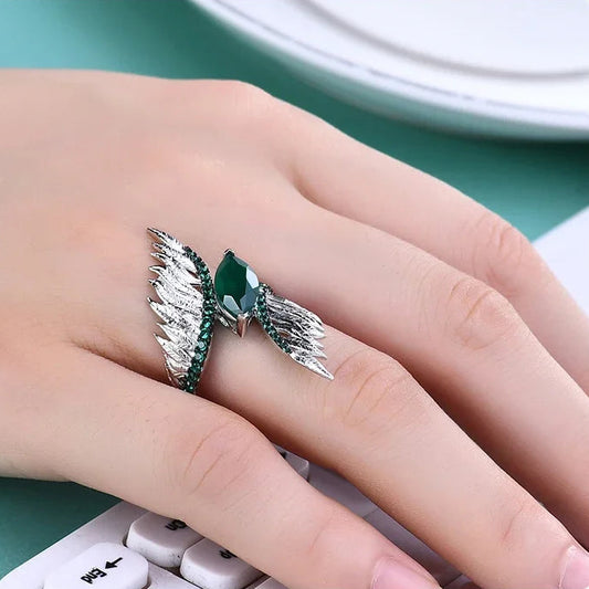 Pluma — Green Agate Grace