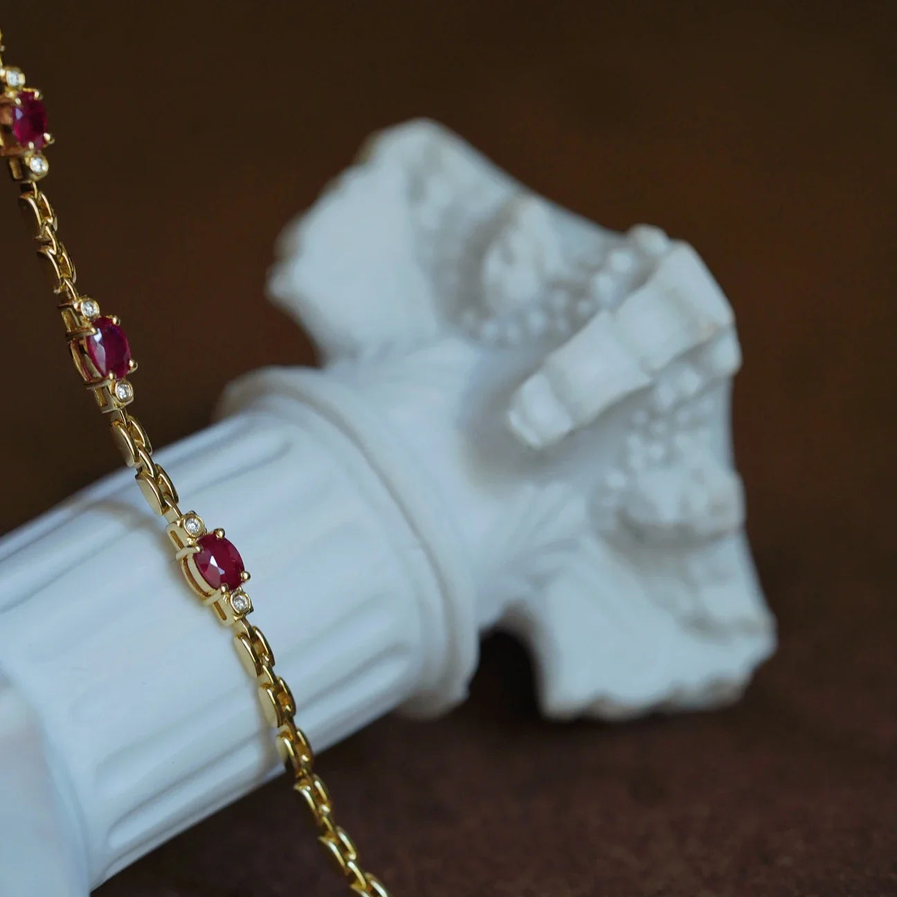 Rubissence | 18K Gold-Plated | Ruby Glow