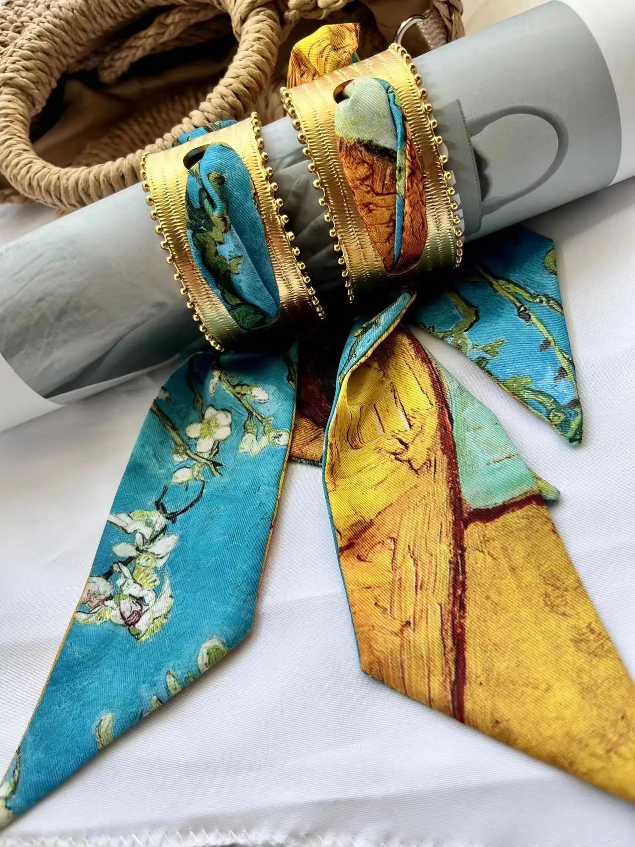 Artevine | Altın Van Gogh Cuff