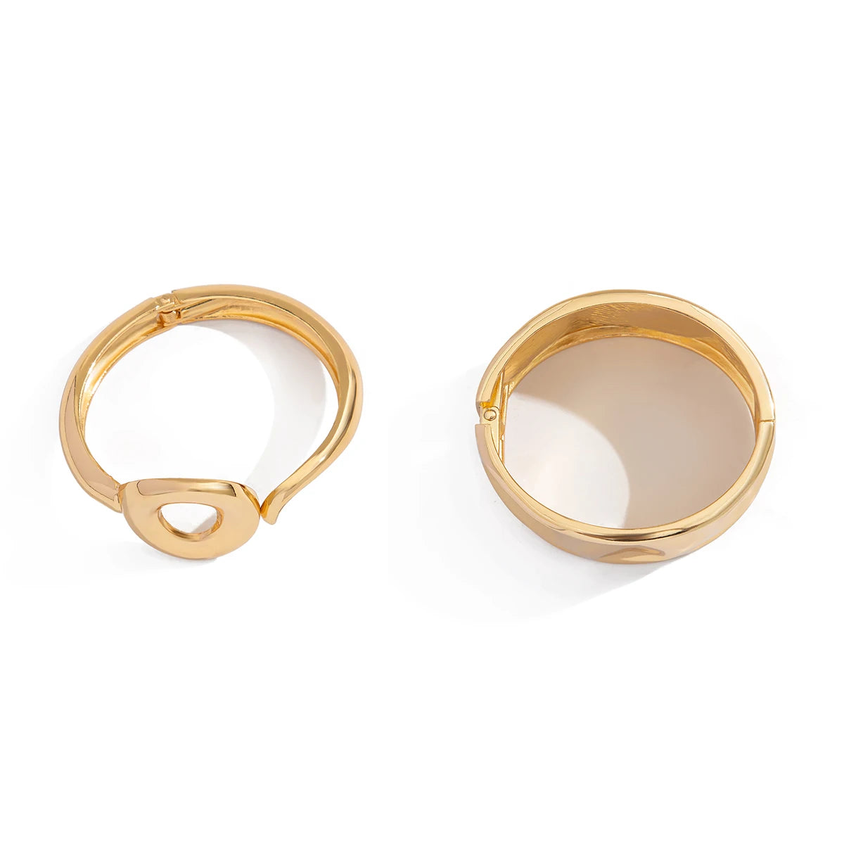 Orryxis | Gold-Tone | Sculptural Cuff