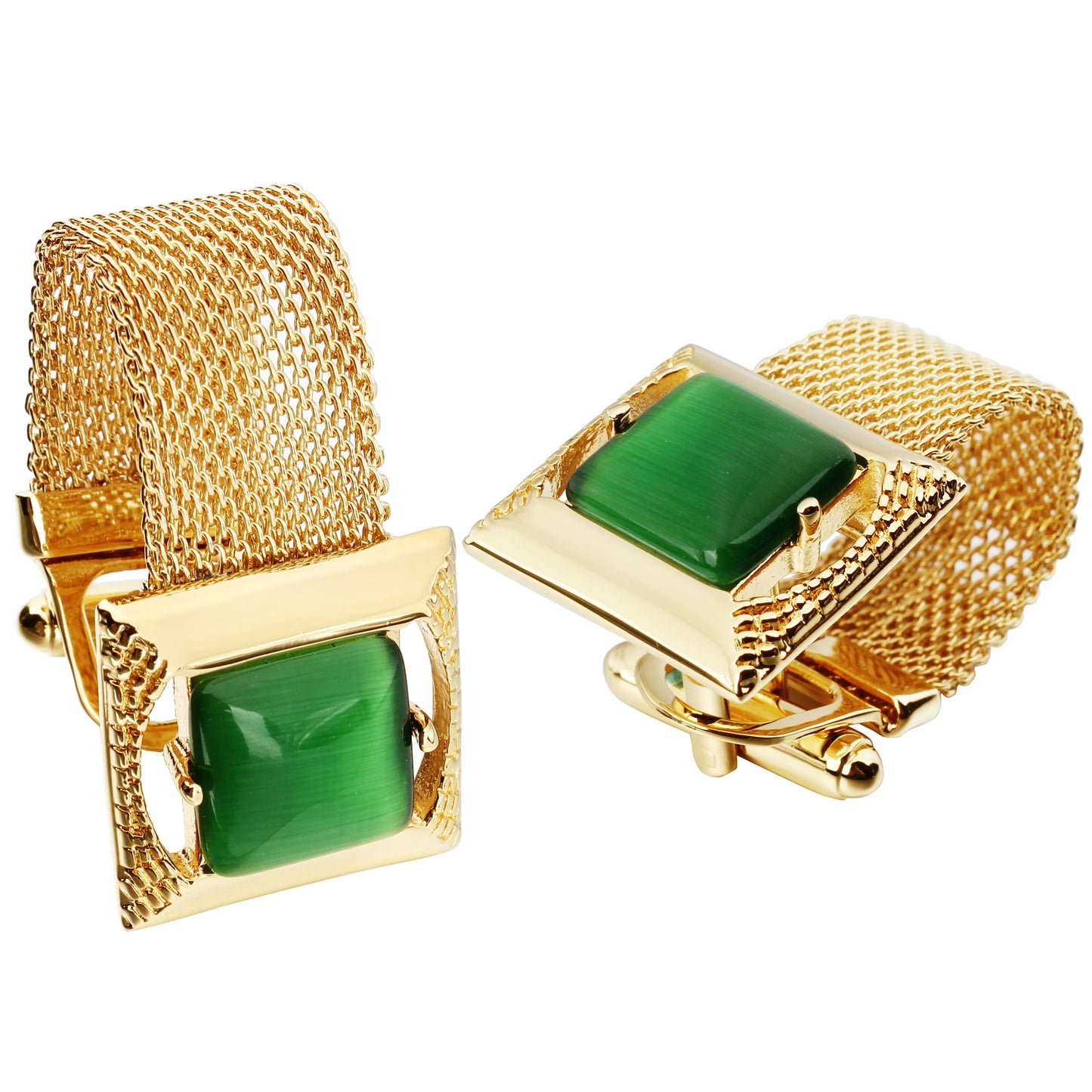 Luxcaton | Gold-Tone with Cat’s Eye Stone