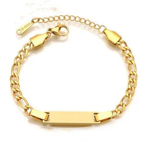 PetitNom | Stainless Steel | Engravable Baby Bracelet