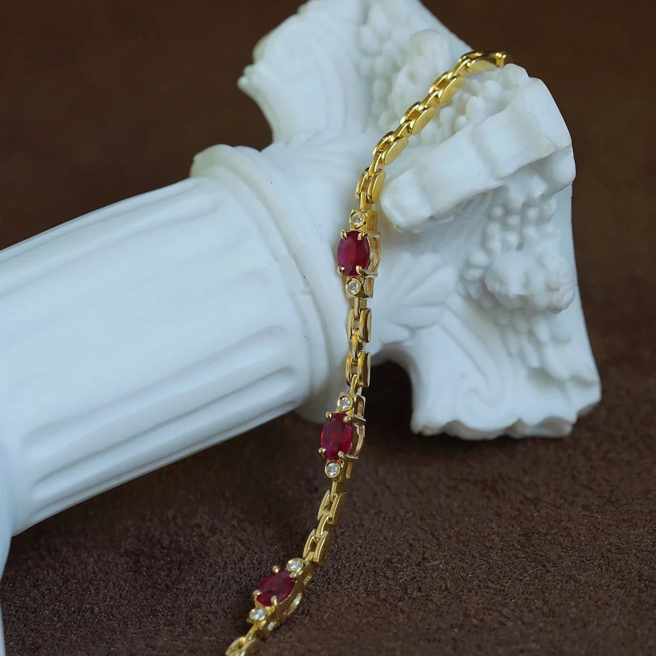 Rubissence | 18K Gold-Plated | Ruby Glow
