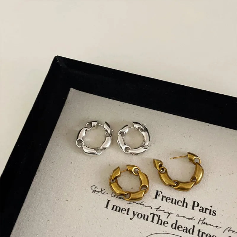 Châinelisse | Vintage Chain Hoops