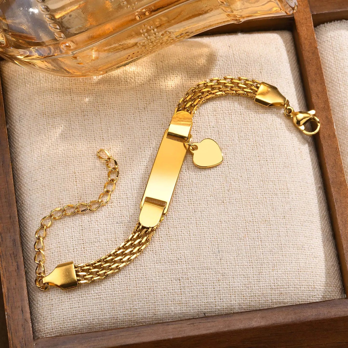 Twinklebond Bracelet | Gold-Tone Butterfly