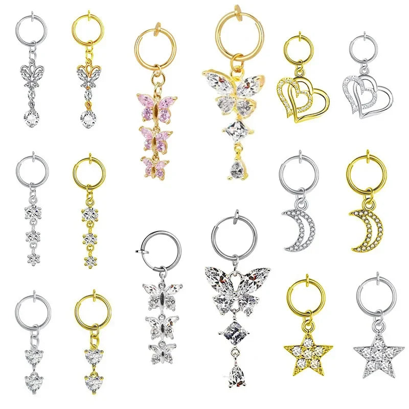 Veloura | Chic Clip-On Belly Charms