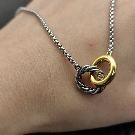 Duolinké | 925 Silver | Double-Ring Unity