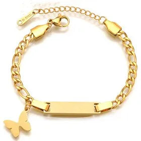 PetitNom | Stainless Steel | Engravable Baby Bracelet
