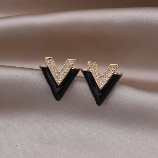 Élanvia — Twin V Enamel Gold