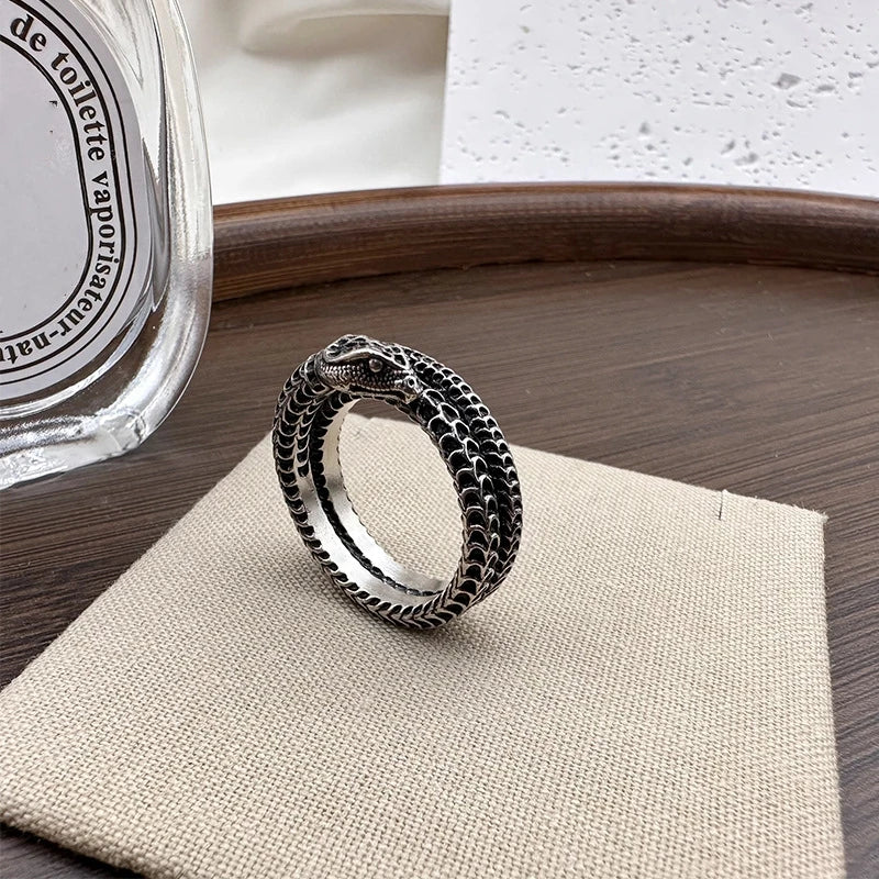 Serpenta | Gümüş Yılan Yüzük
