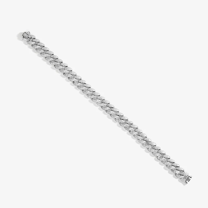 GLACIERGRIP | 925 Silver Cuban Tennis, 18K Gold-Plated