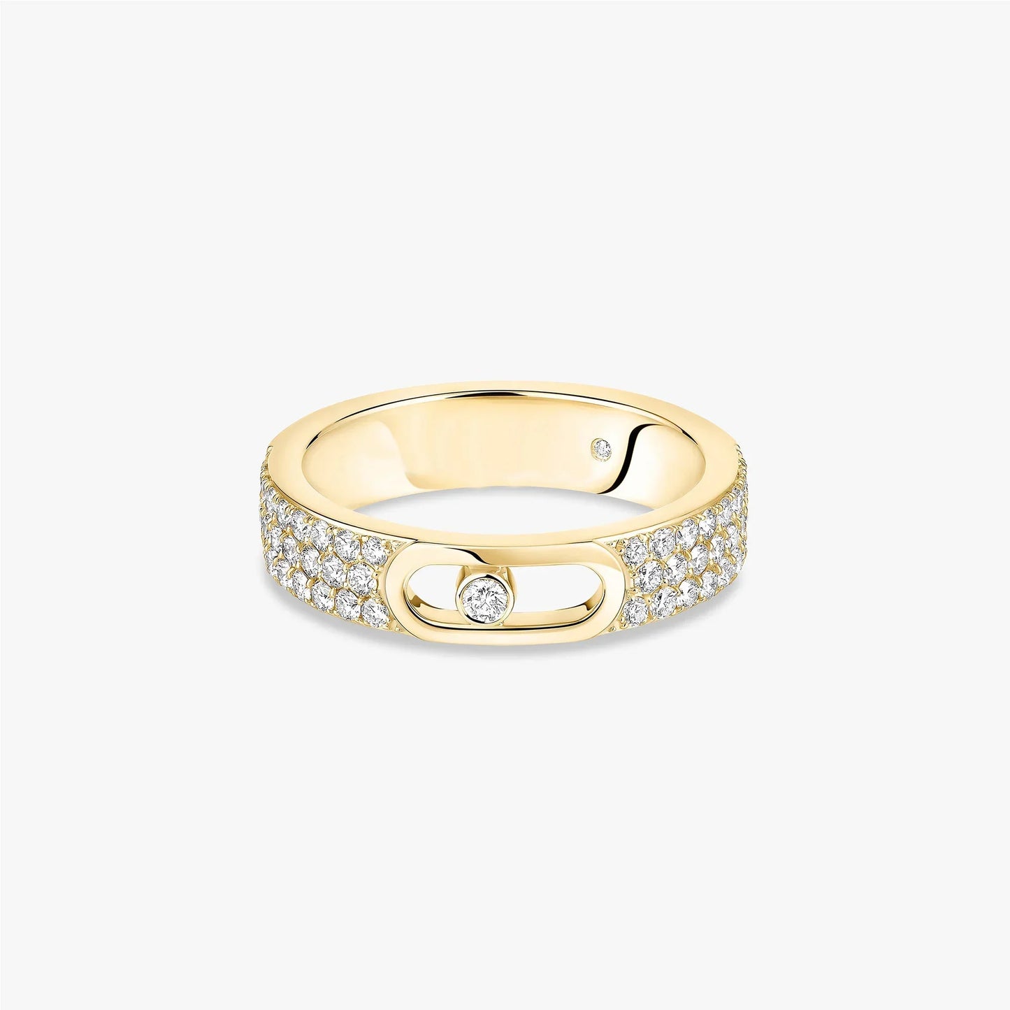 Étoile Embrace Ring | Silver Jewelry | Mesh Zircon Design