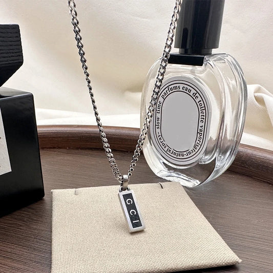 Gryphon | Silver Enamel Pendant Chain