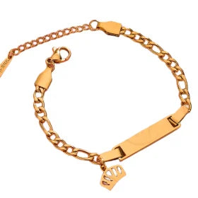 PetitNom | Stainless Steel | Engravable Baby Bracelet