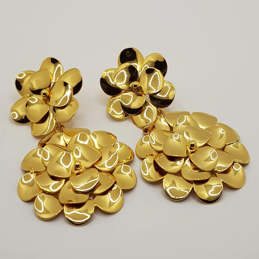 Floréclat — Golden Bloom Earrings