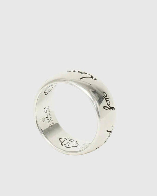 Aerion Poésie — Engraved Motif Yüzük