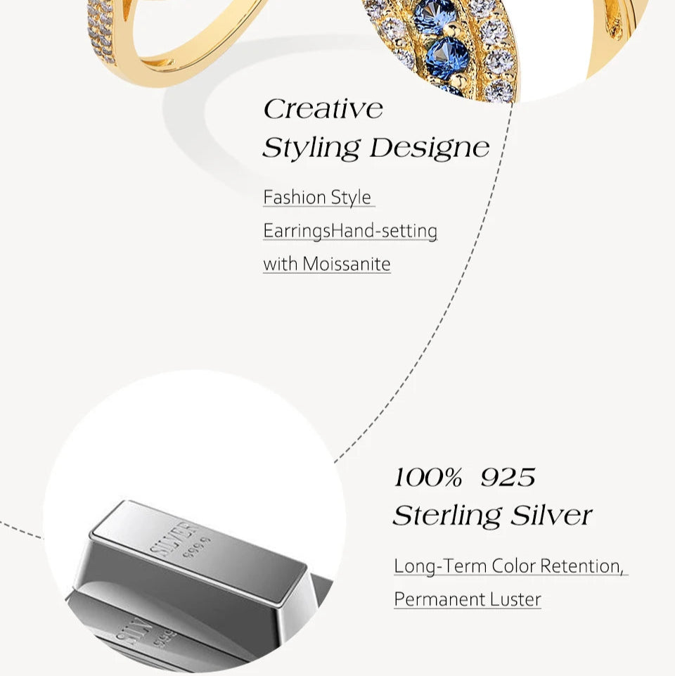 Aurézia | Mavi Moissanite Halo