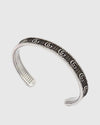 Aerion Sterling Silver GG Marmont Cuff Bracelet on Oliver's website