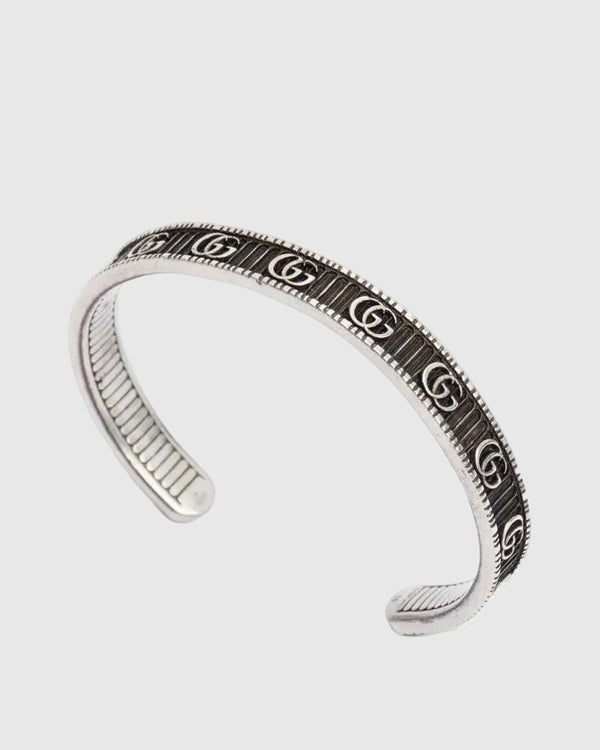Aerion Sterling Silver GG Marmont Cuff Bracelet on Oliver's website