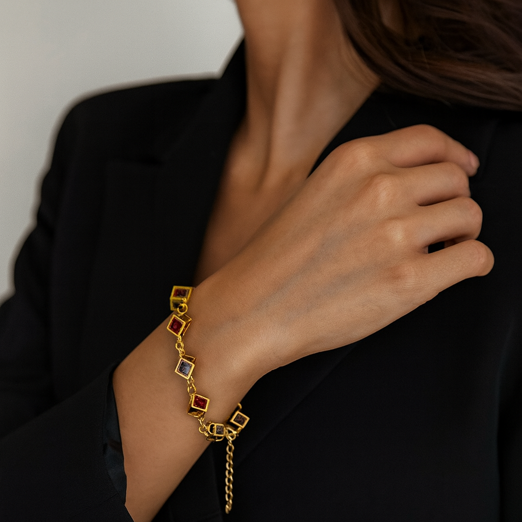 Chromatica Sparkle | 18K Gold | Zircon Colors