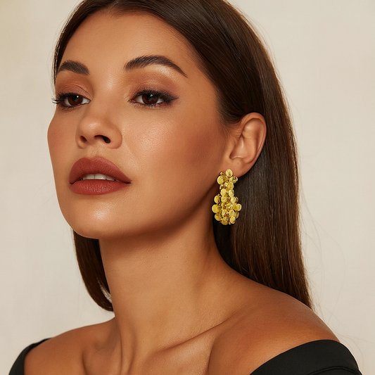 Floréclat | Golden Bloom Earrings