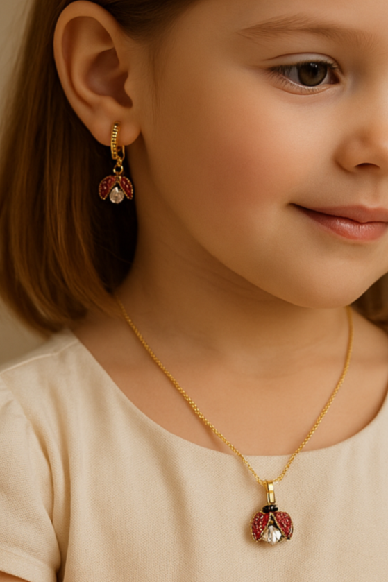 Bellucia Kids Set | Ladybug Charm