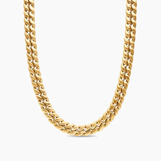 Curb Chain Necklace  | Handcrafted in Italian 925 Silver