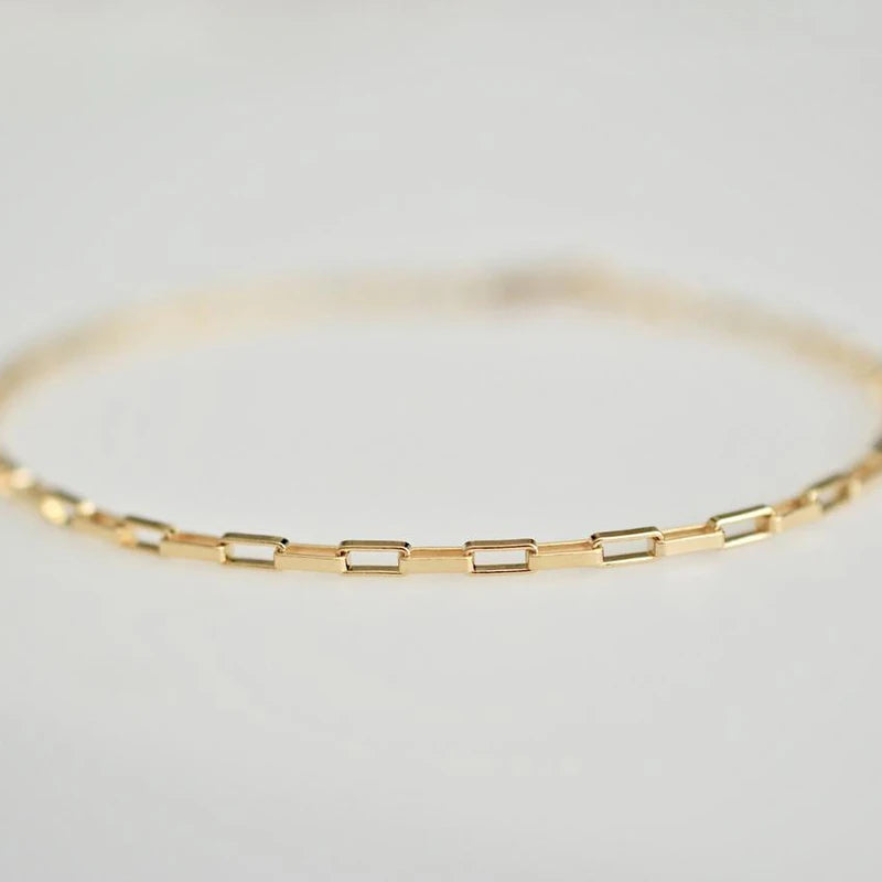 Solenne | 14K Gold-Filled | Dainty Charm Bracelet