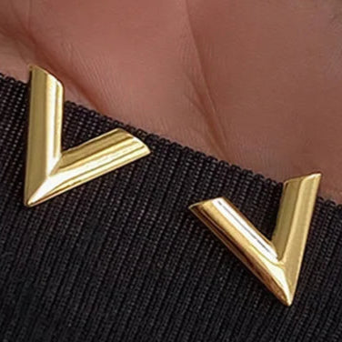 Valoria | Iconic V Stud Elegance