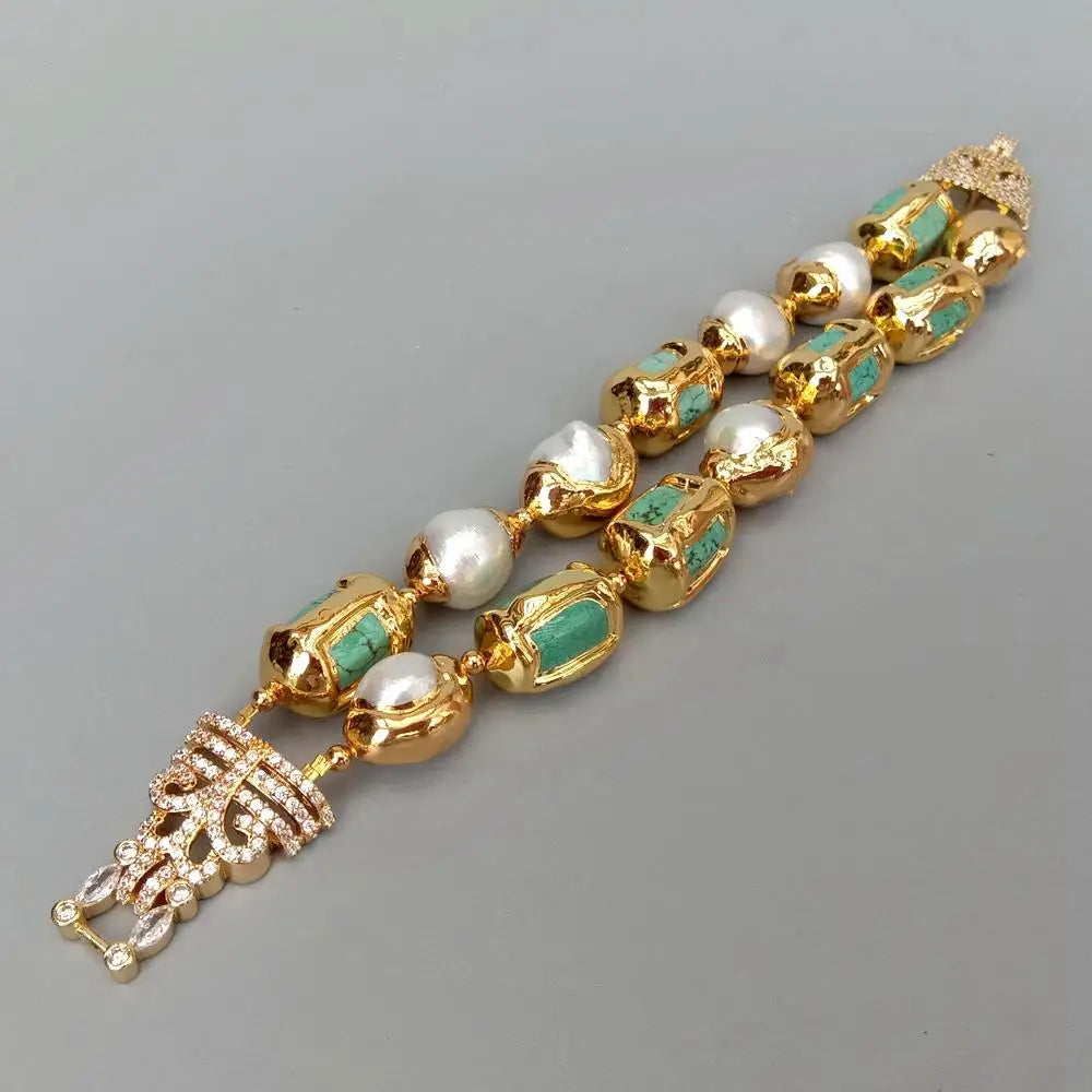 Verdalune — Turquoise & Pearl Harmony