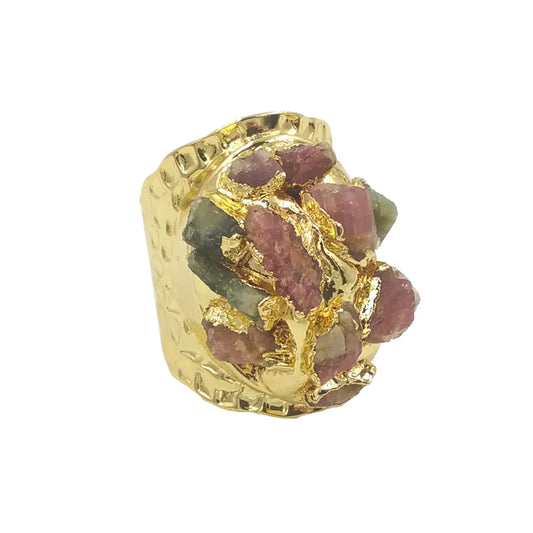 Aurélith | Raw Elegance in Gold