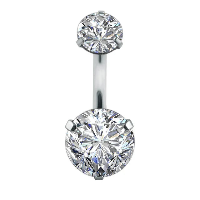 Aurivelle | 29 Crystal Belly Ring Styles