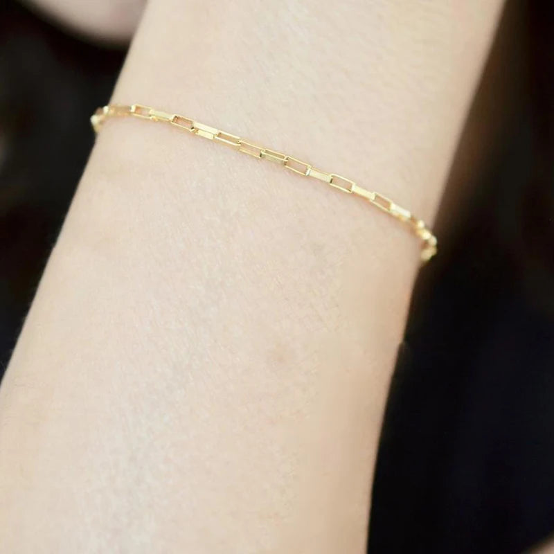 Solenne | 14K Gold-Filled | Dainty Charm Bracelet