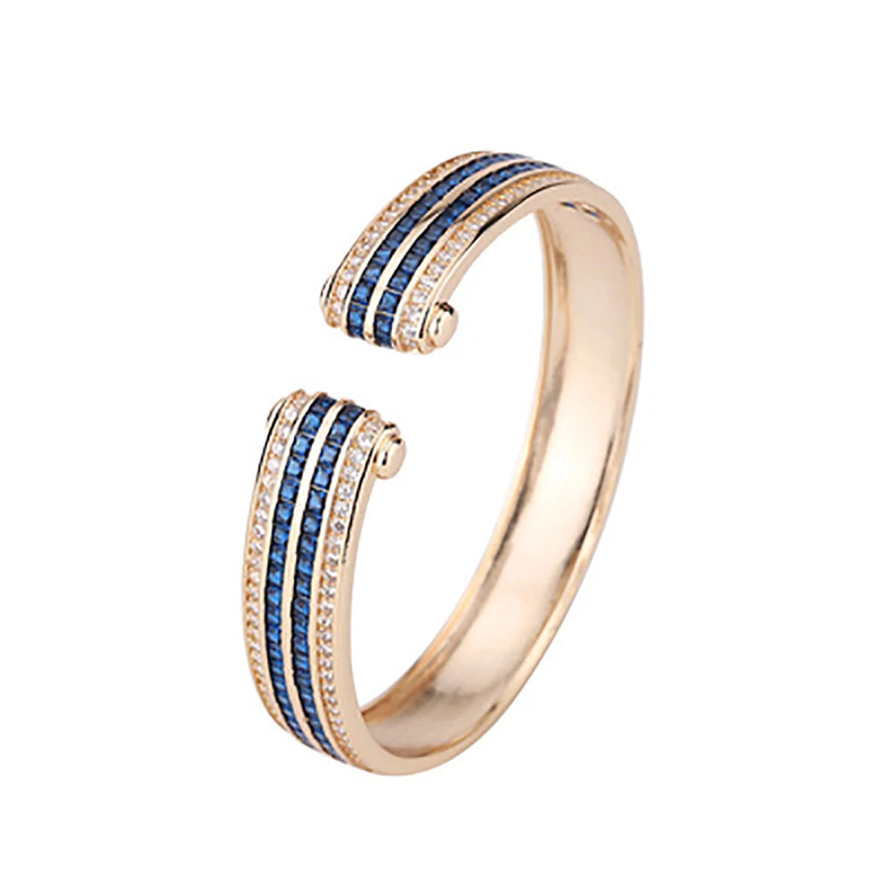Trivelle Royale | Gold-Tone | Regal Gem Cuff