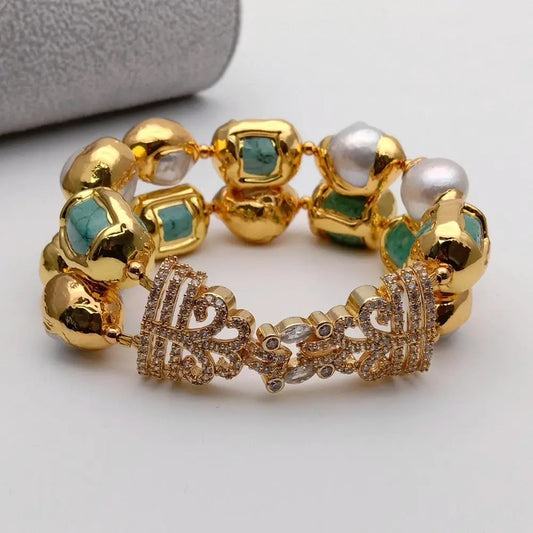 Verdalune — Turquoise & Pearl Harmony