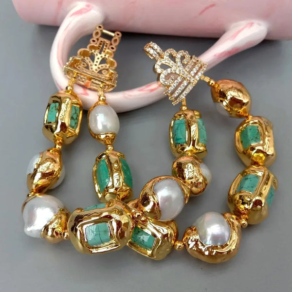 Verdalune — Turquoise & Pearl Harmony